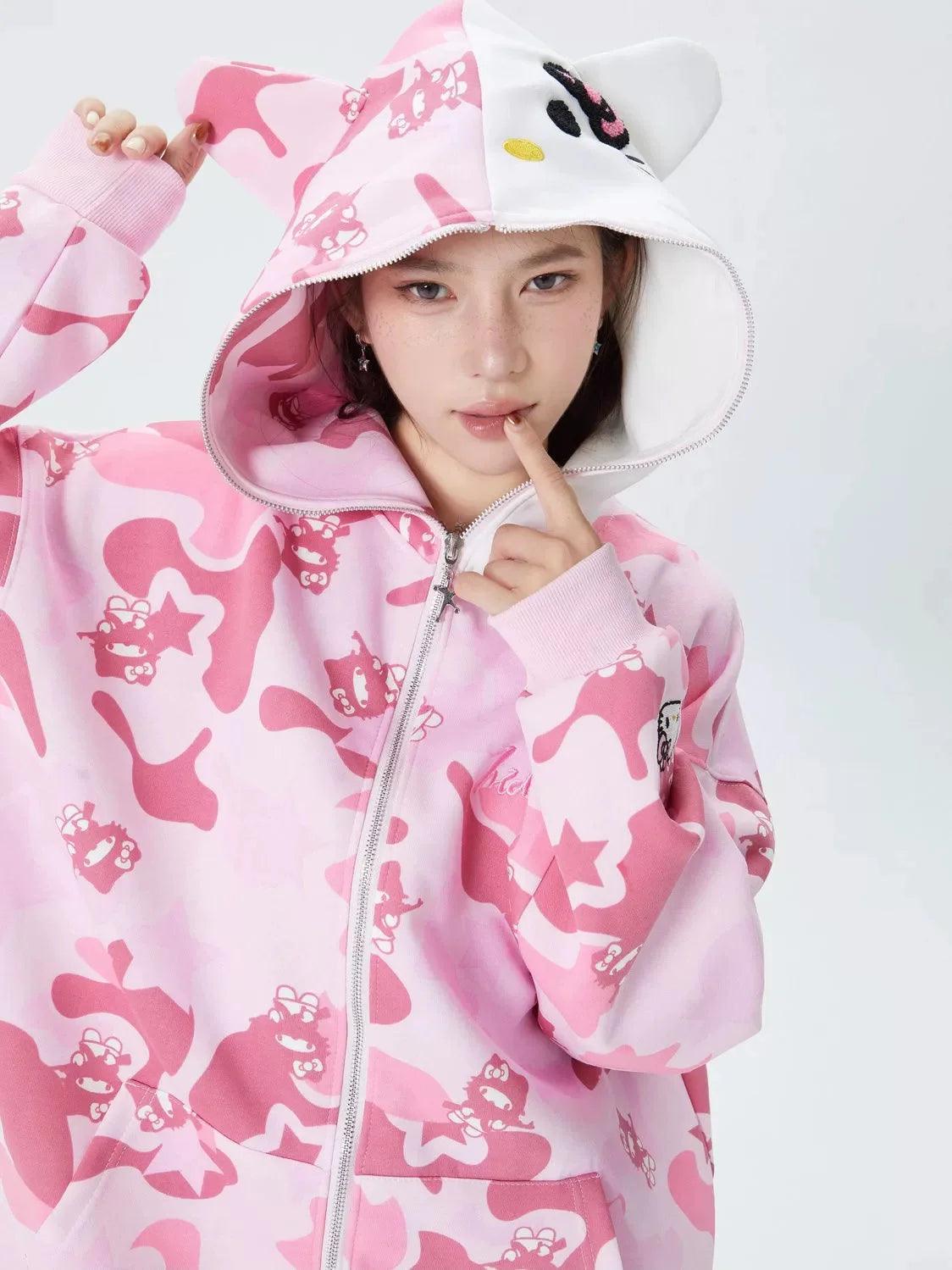 KittyCamo™ Zip Hoodie