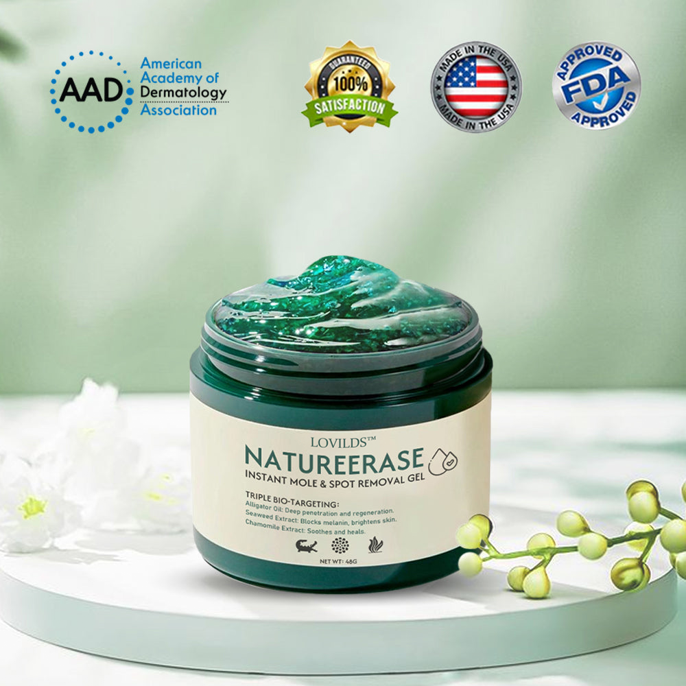 â
Official Store: LOVILDS⢠NatureErase Instant Alligator Oil Mole & Spot Removal Gel