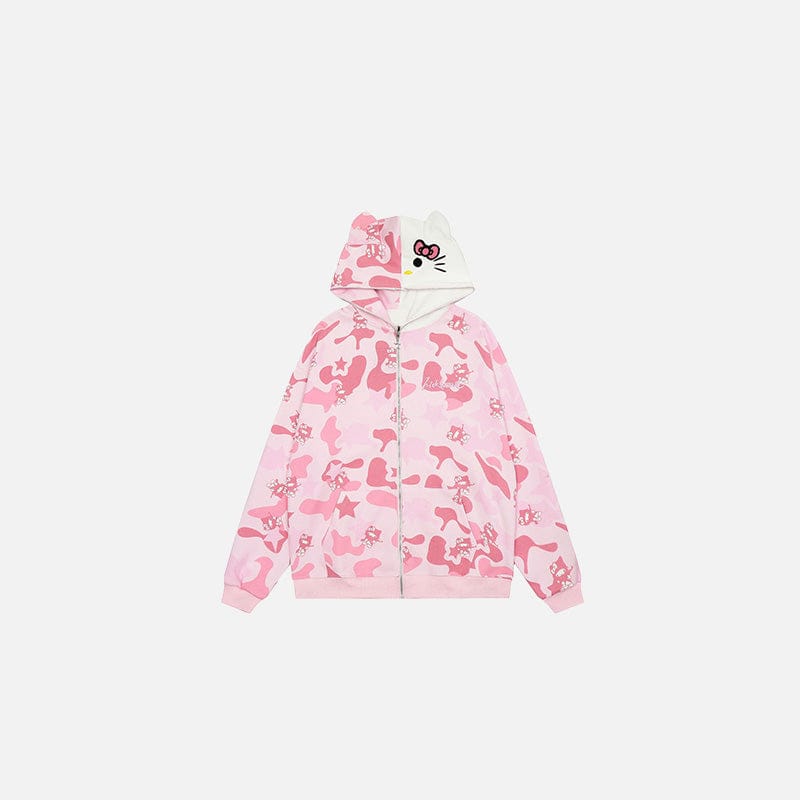 KittyCamo™ Zip Hoodie