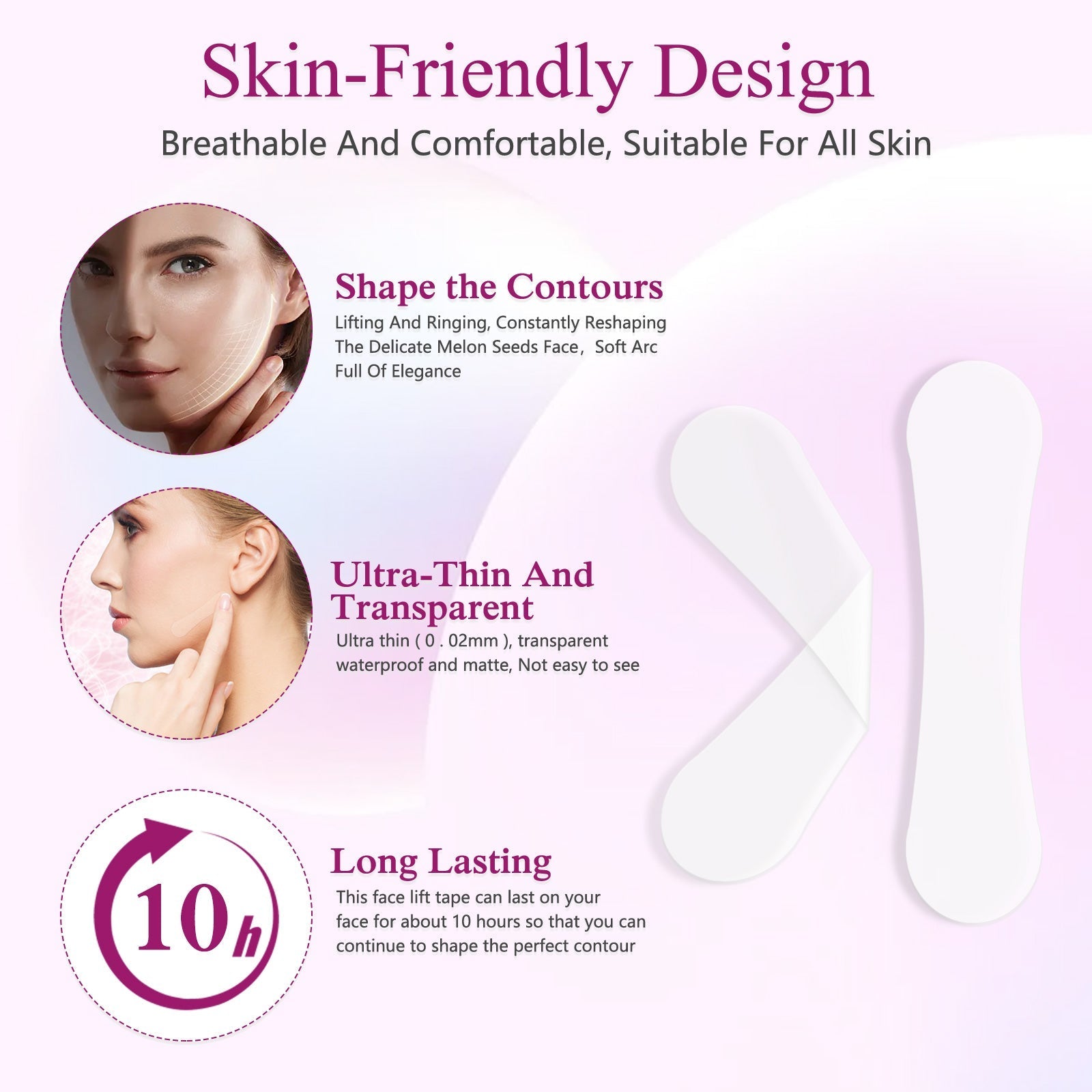 InvisiLift™ - Face Lifting Tape