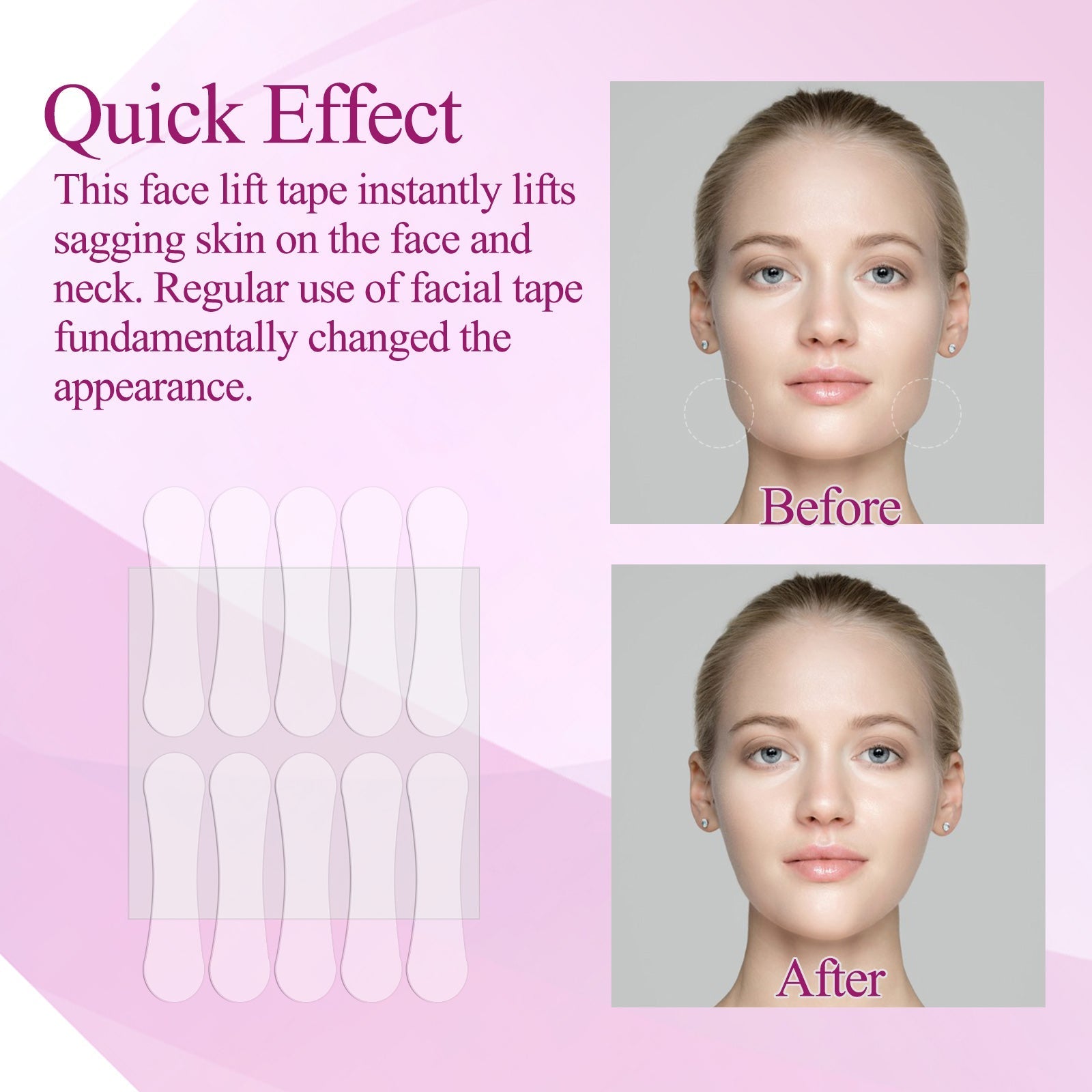 InvisiLift™ - Face Lifting Tape