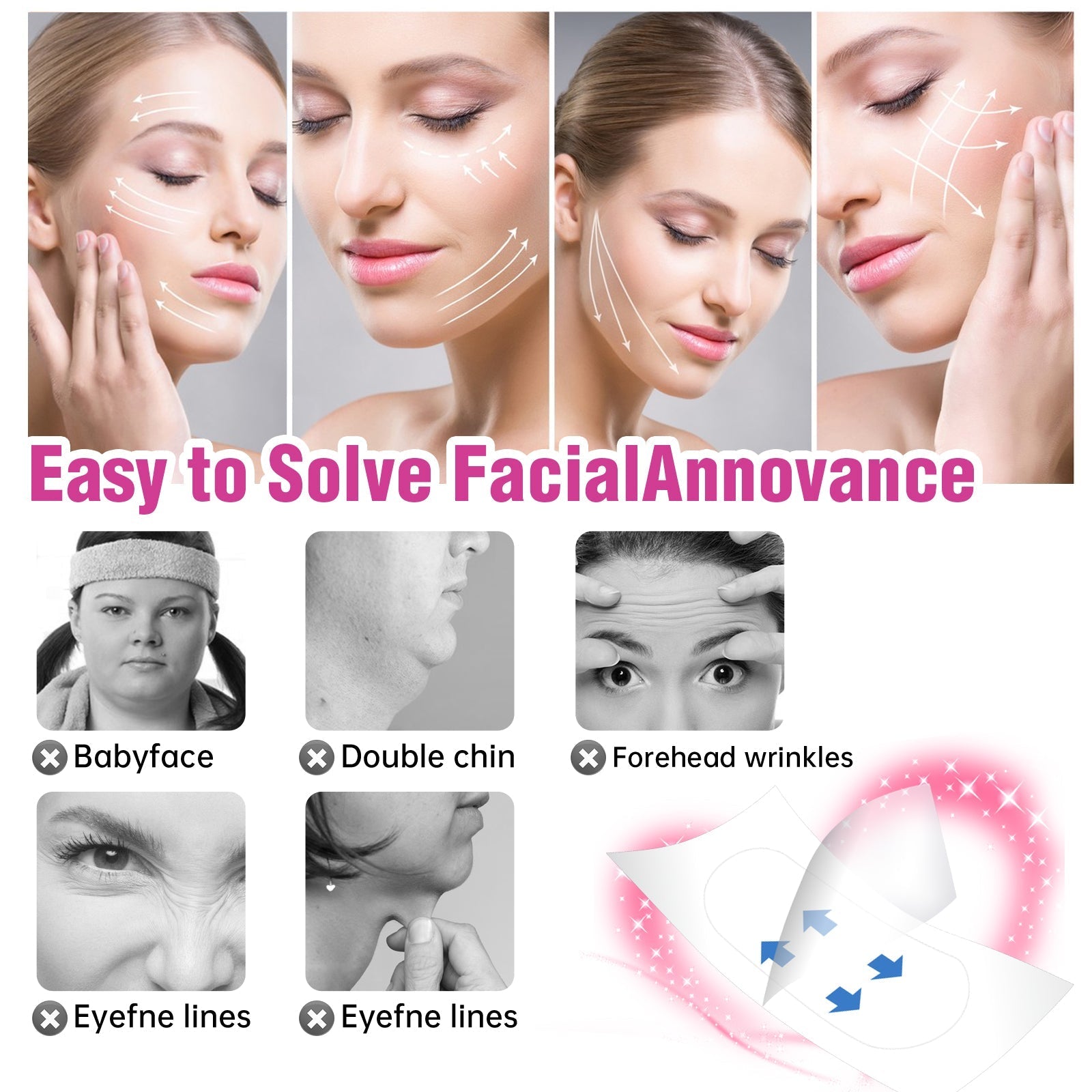 InvisiLift™ - Face Lifting Tape