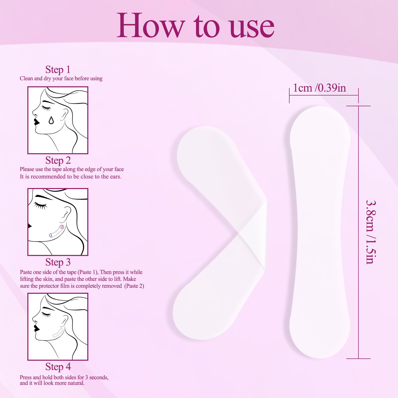 InvisiLift™ - Face Lifting Tape