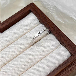 Initia™ Letter Ring