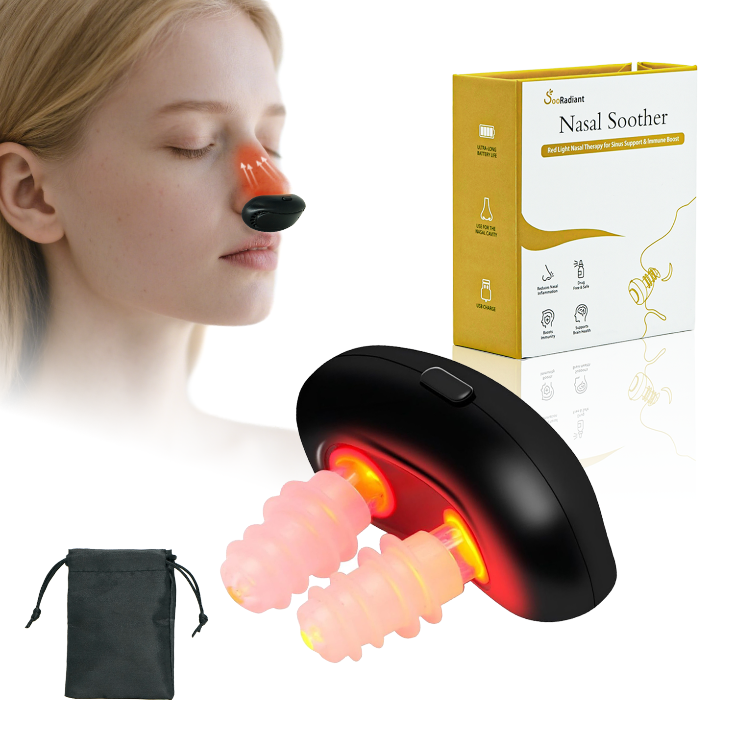NasoGlow™ - Red Light Nasal Therapy
