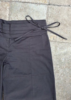 Bow Tie-Up Pants