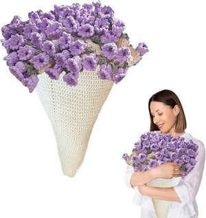 The Valentine Flower Bouquet Blanket