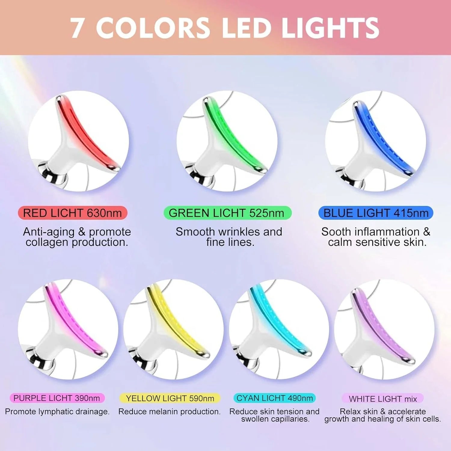 SkinPulse™ LED EMS Face & Neck Lifting Wand
