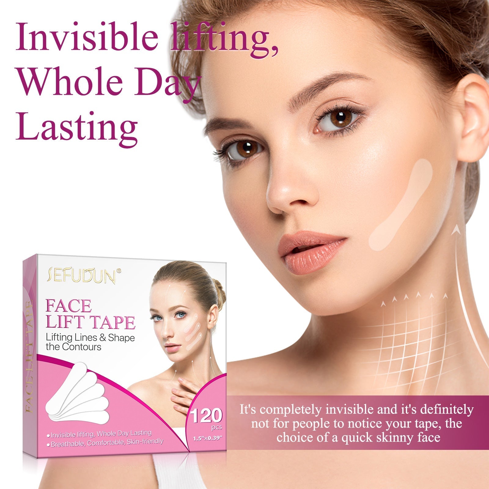 InvisiLift™ - Face Lifting Tape