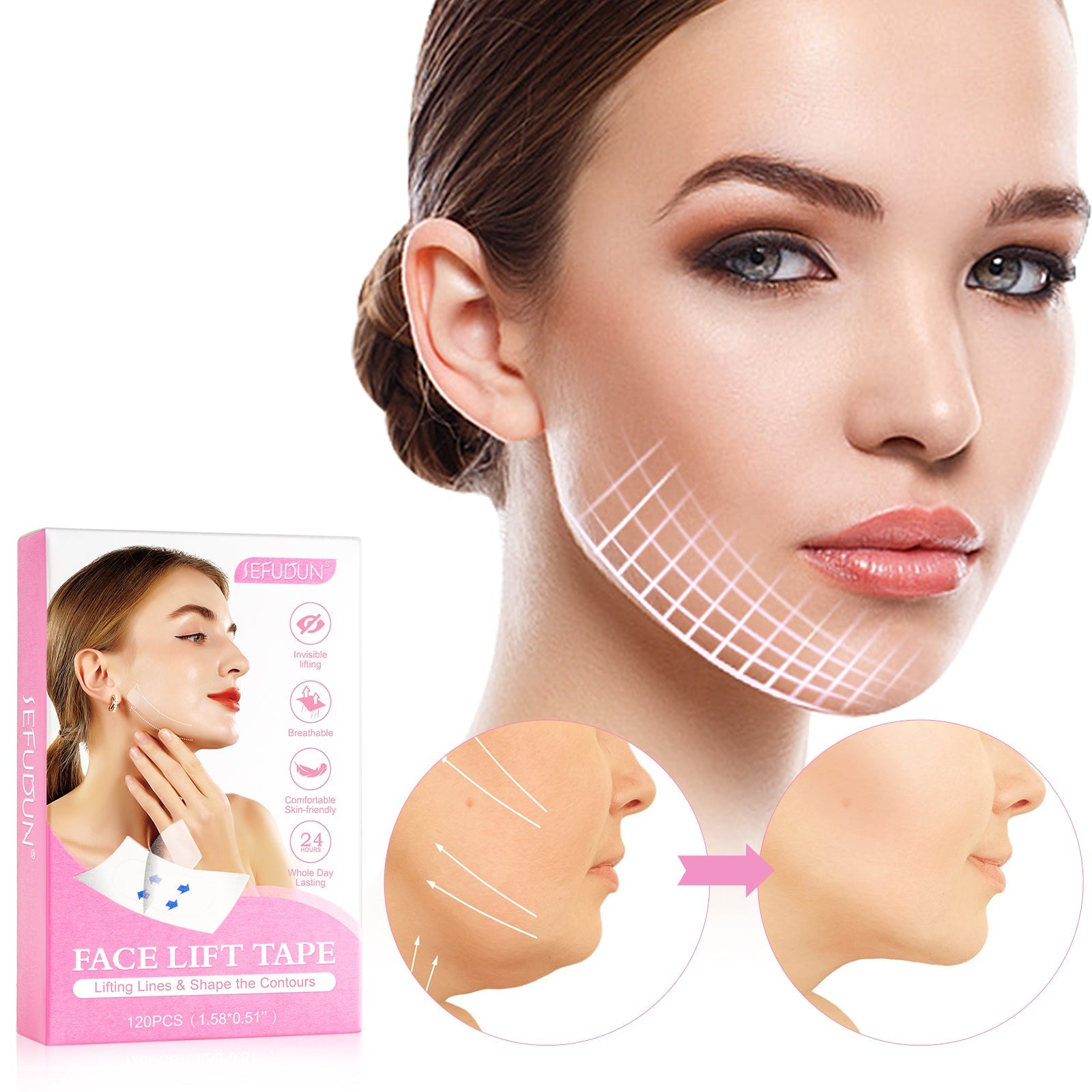 InvisiLift™ - Face Lifting Tape