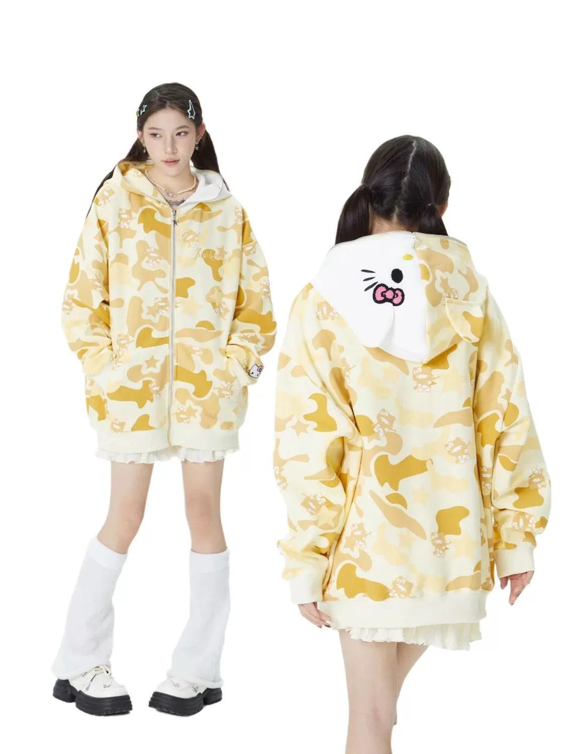 KittyCamo™ Zip Hoodie