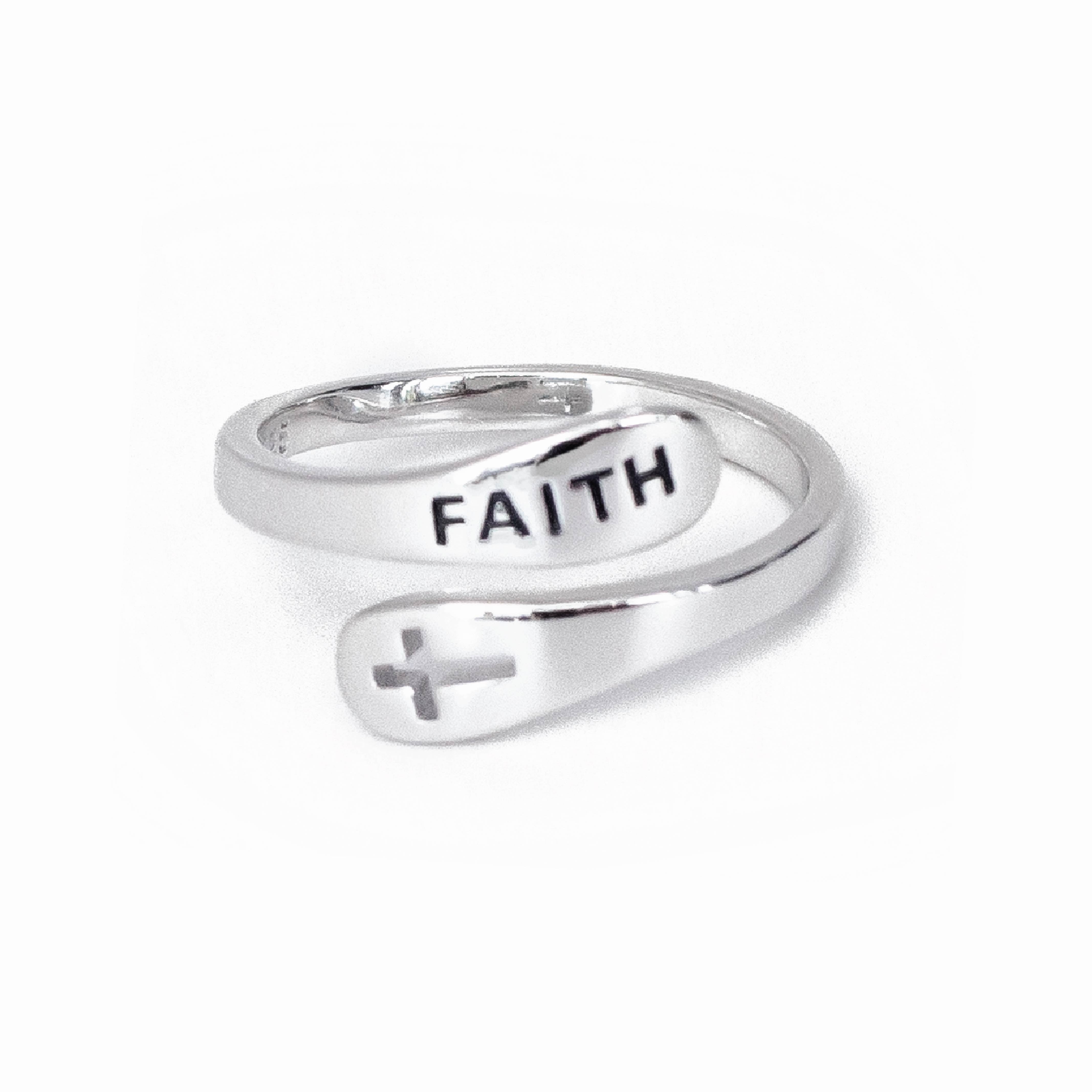 FaithAura™ - Cross Ring