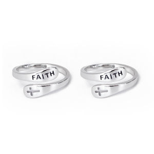 FaithAura™ - Cross Ring