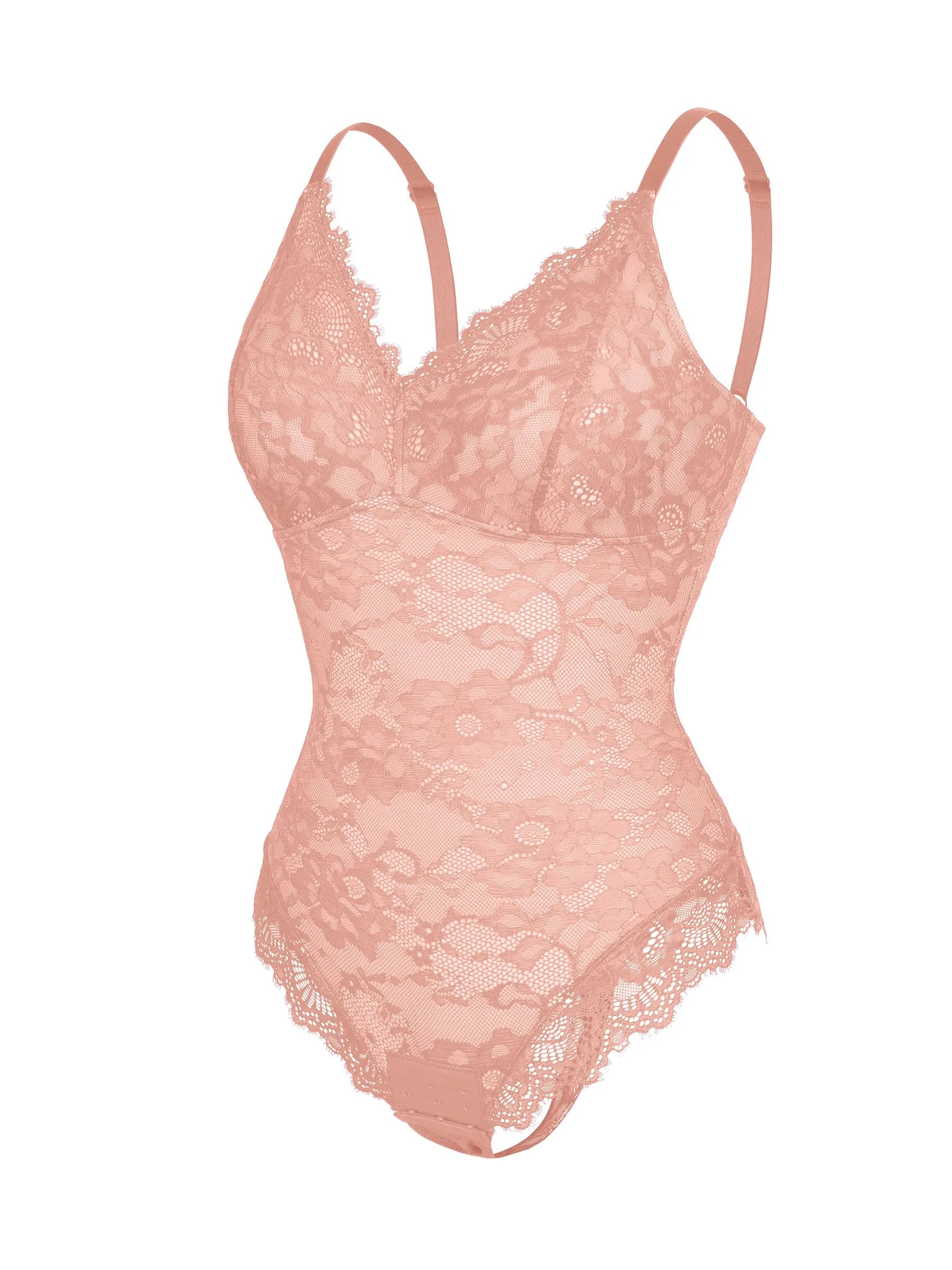 AllureLace⢠Tummy-Control Thong Bodysuit