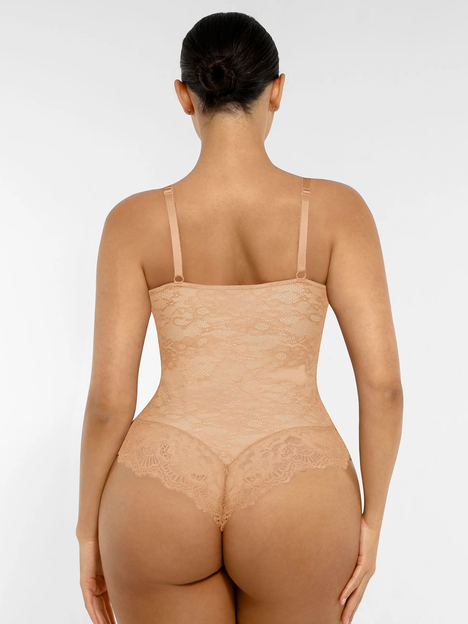 AllureLace⢠Tummy-Control Thong Bodysuit