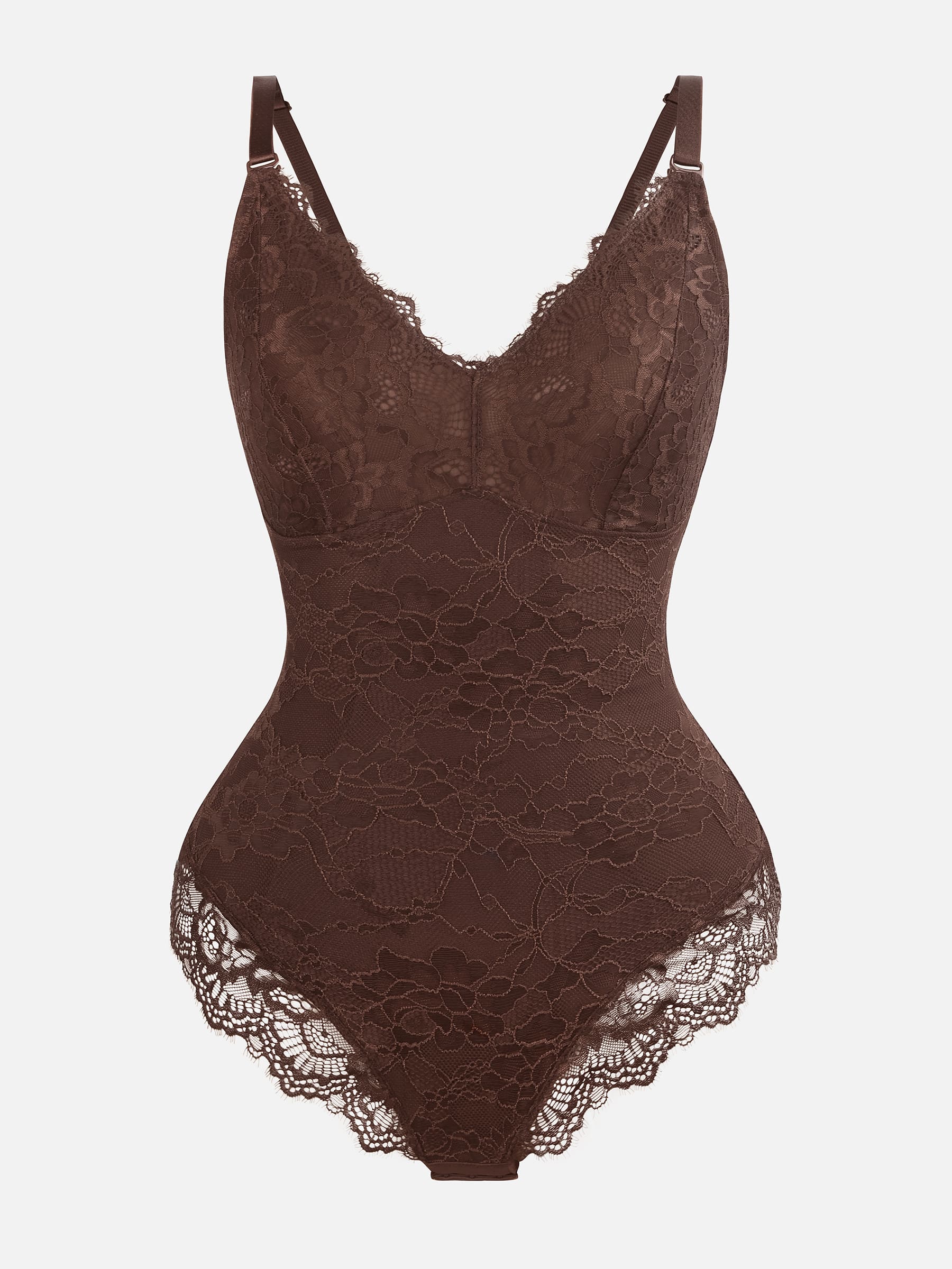 AllureLace⢠Tummy-Control Thong Bodysuit
