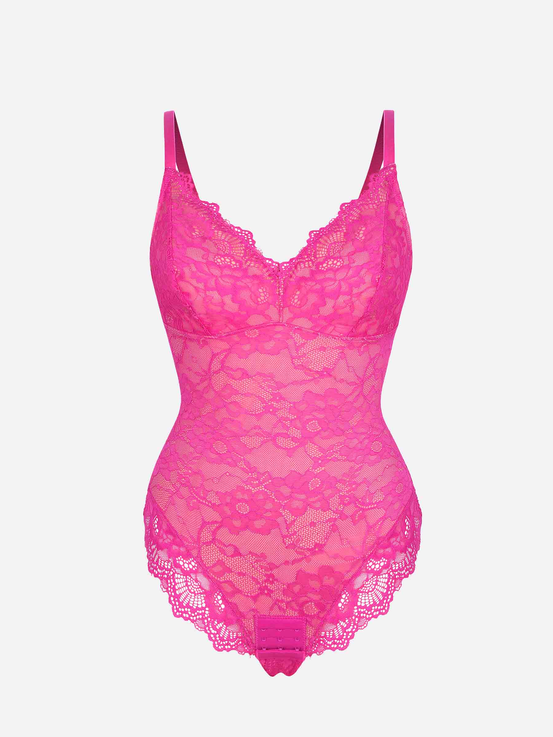 AllureLace⢠Tummy-Control Thong Bodysuit