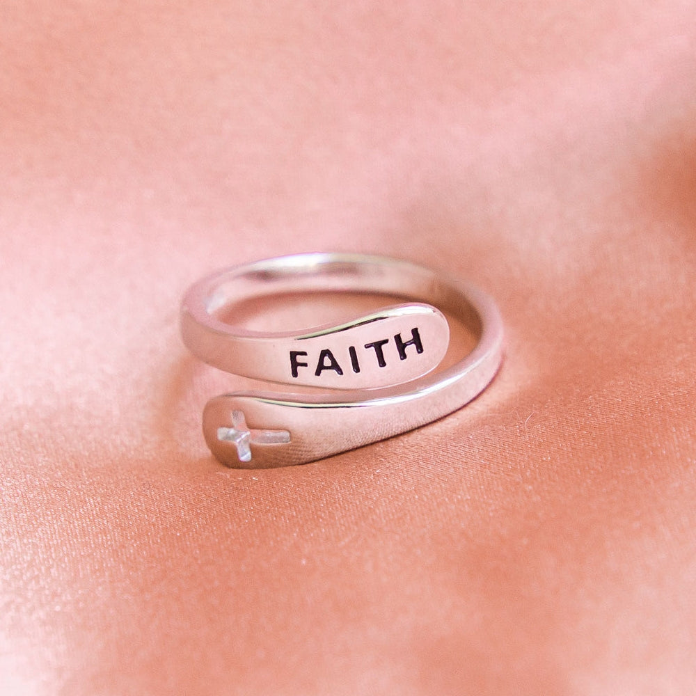 FaithAura™ - Cross Ring
