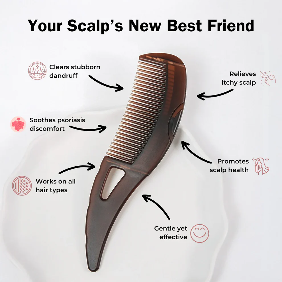 EXFOLICOMB⢠ā Scalp Detox Comb