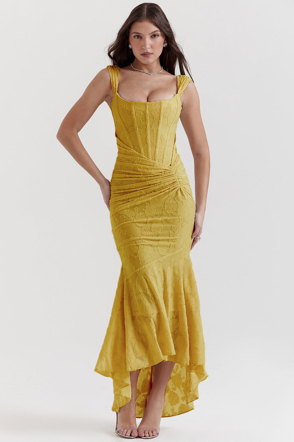 SnatchShape™ Ruched Corset Dress