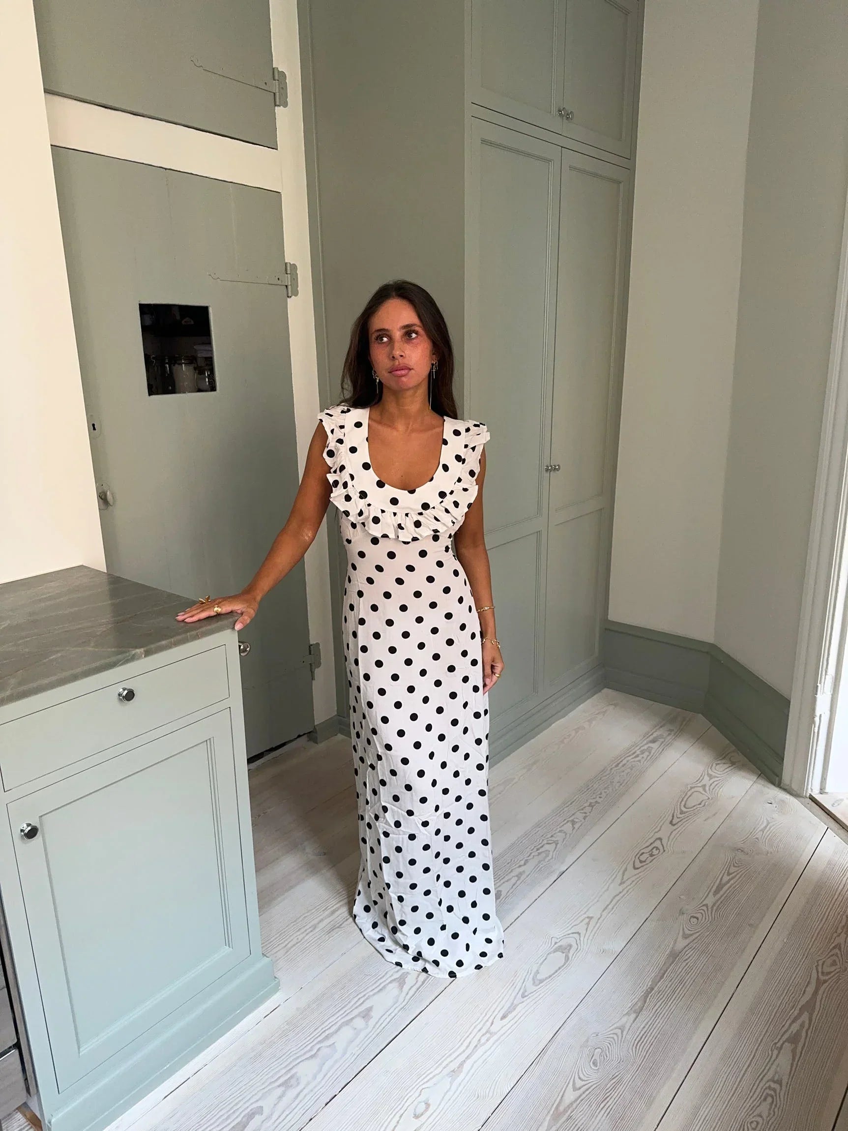 Luna's Polka Dot Dream Dress