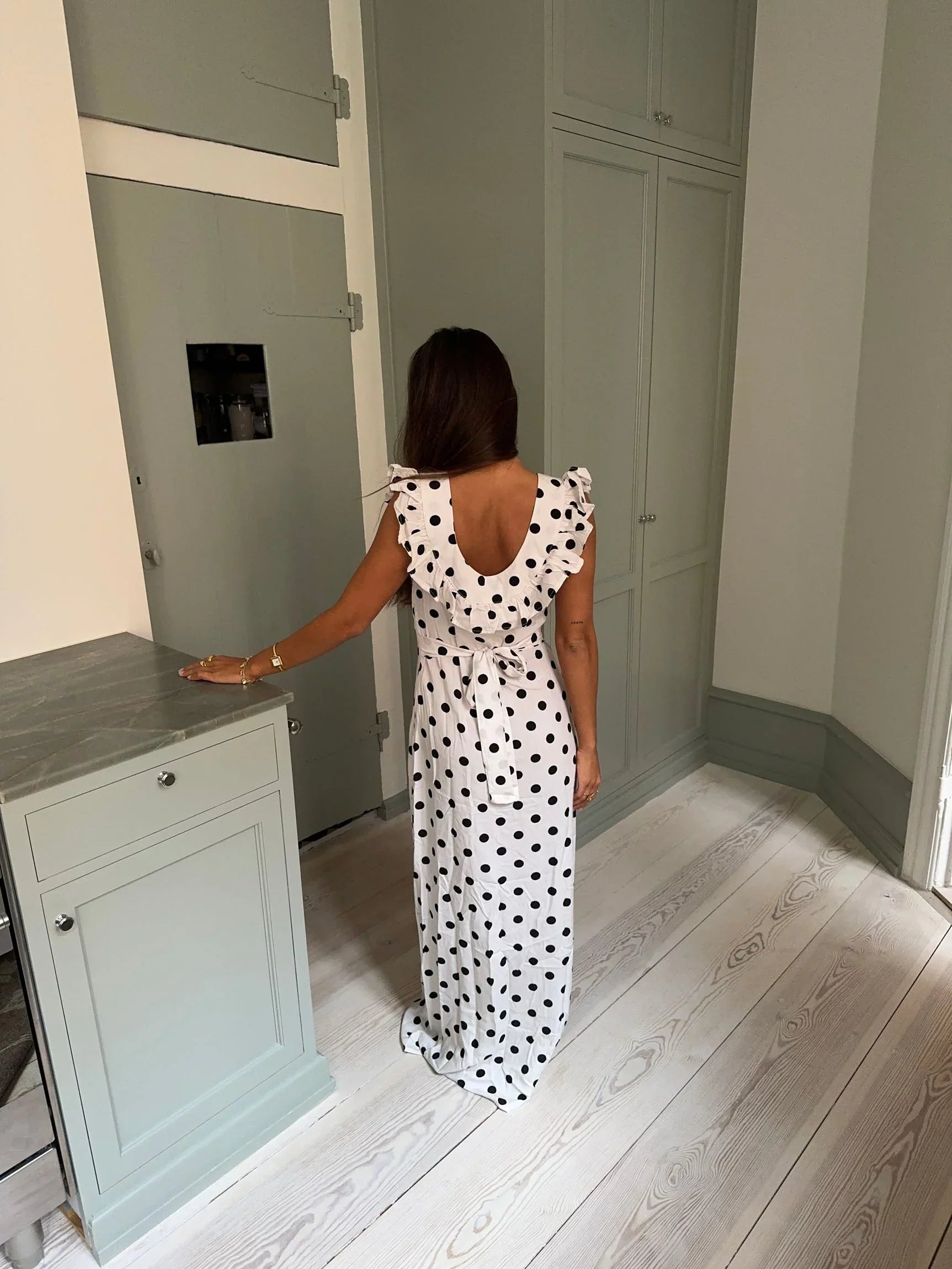 Luna's Polka Dot Dream Dress