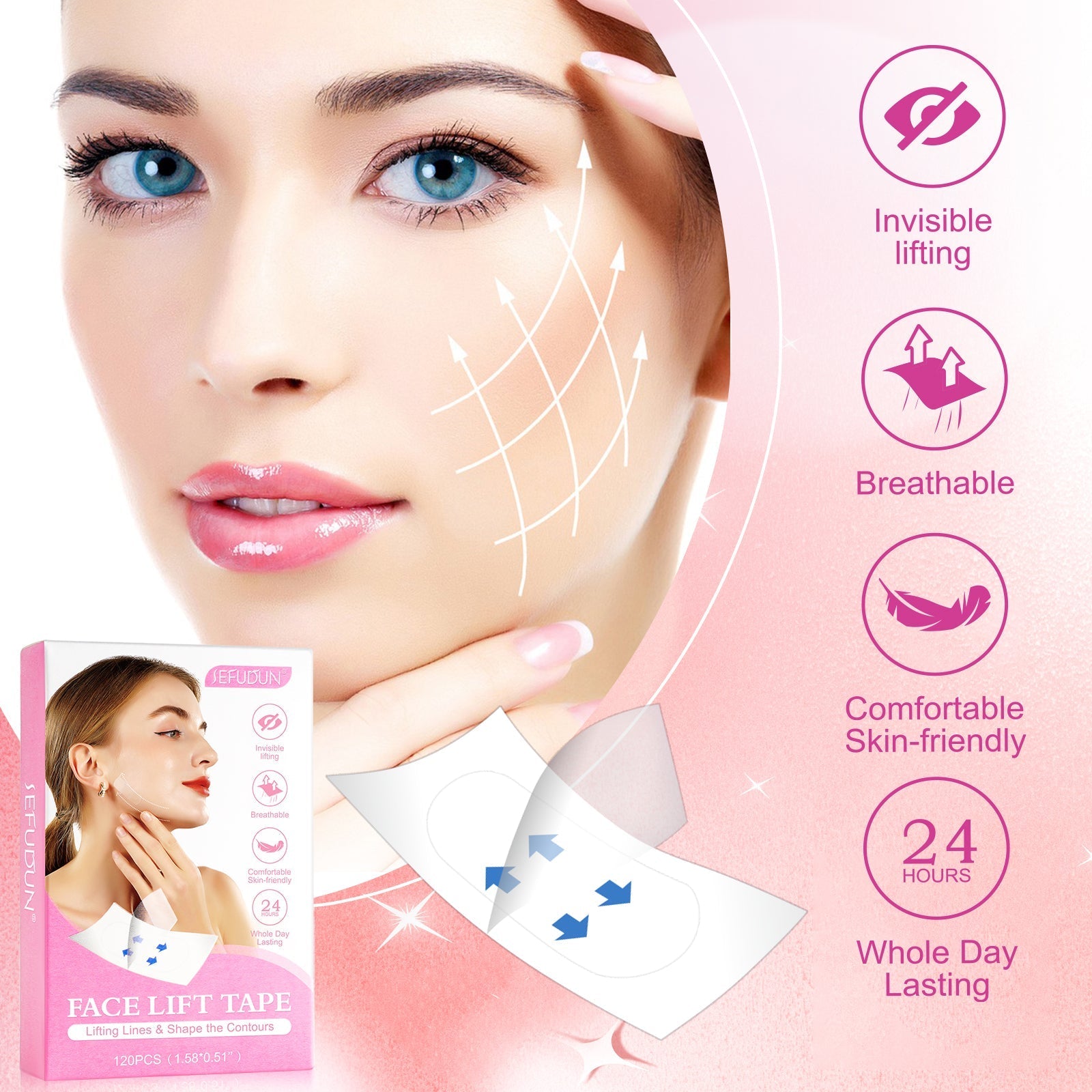 InvisiLift™ - Face Lifting Tape