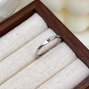Initia™ Letter Ring