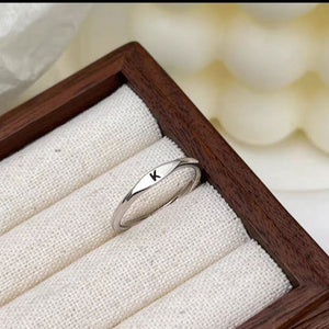Initia™ Letter Ring