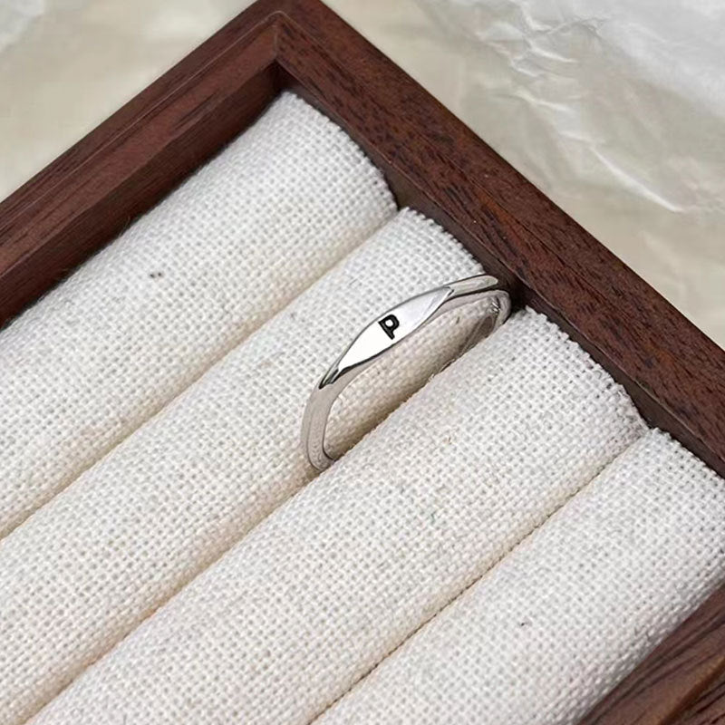 Initia™ Letter Ring