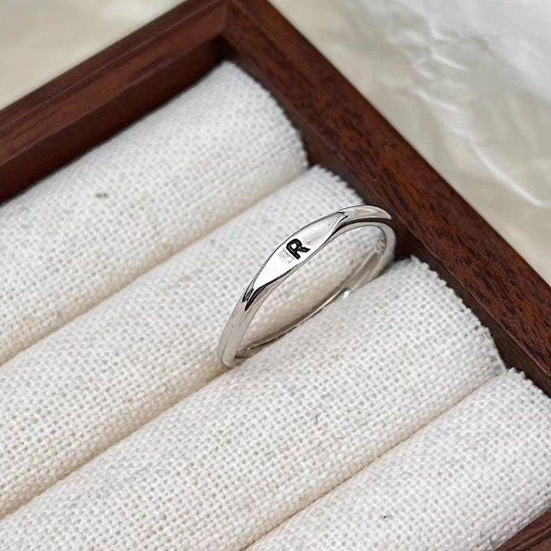 Initia™ Letter Ring