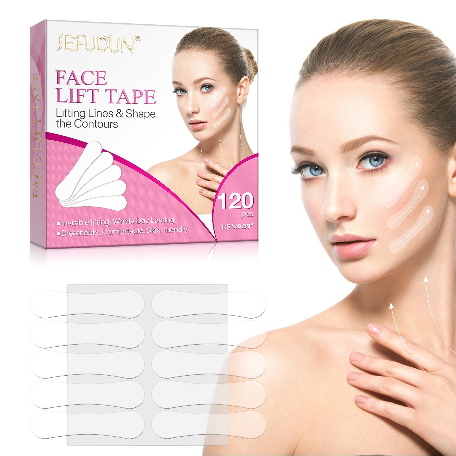InvisiLift™ - Face Lifting Tape