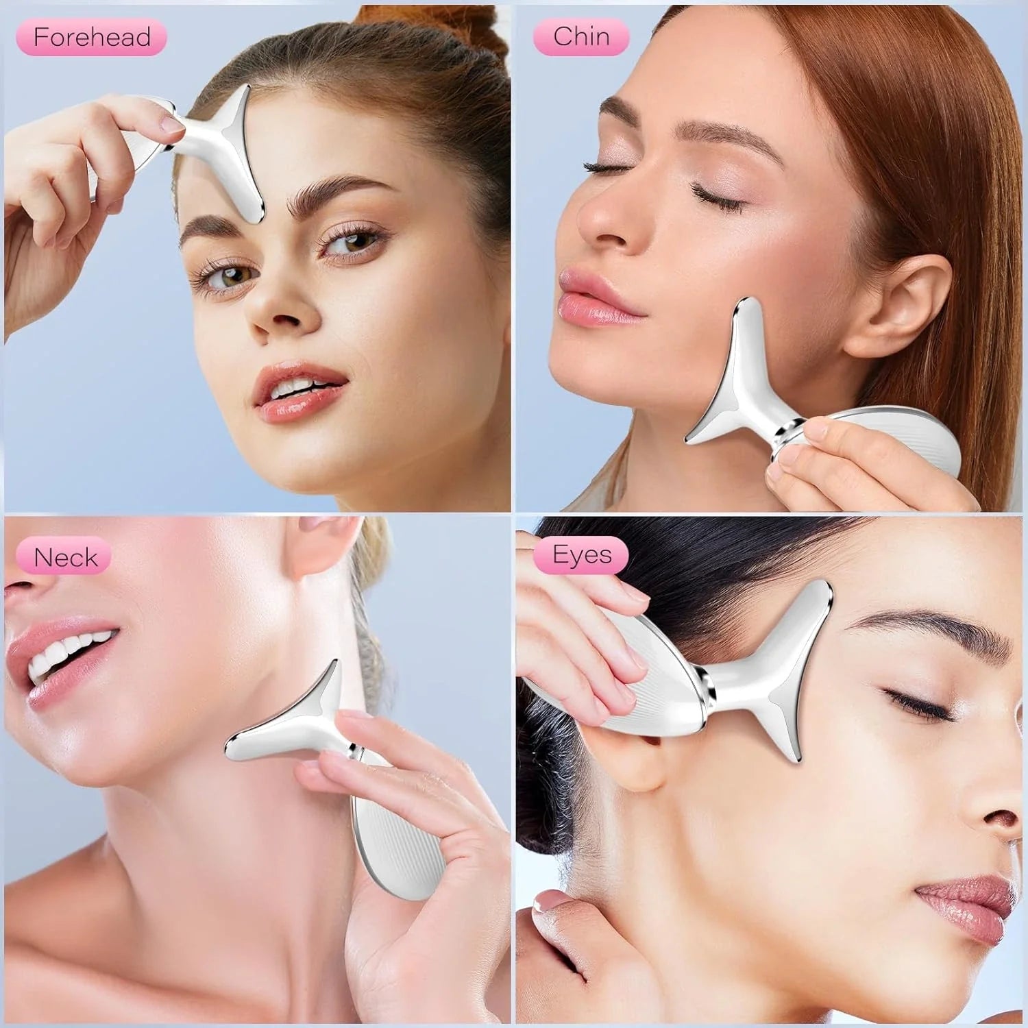 SkinPulse™ LED EMS Face & Neck Lifting Wand