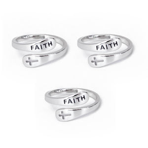 FaithAura™ - Cross Ring