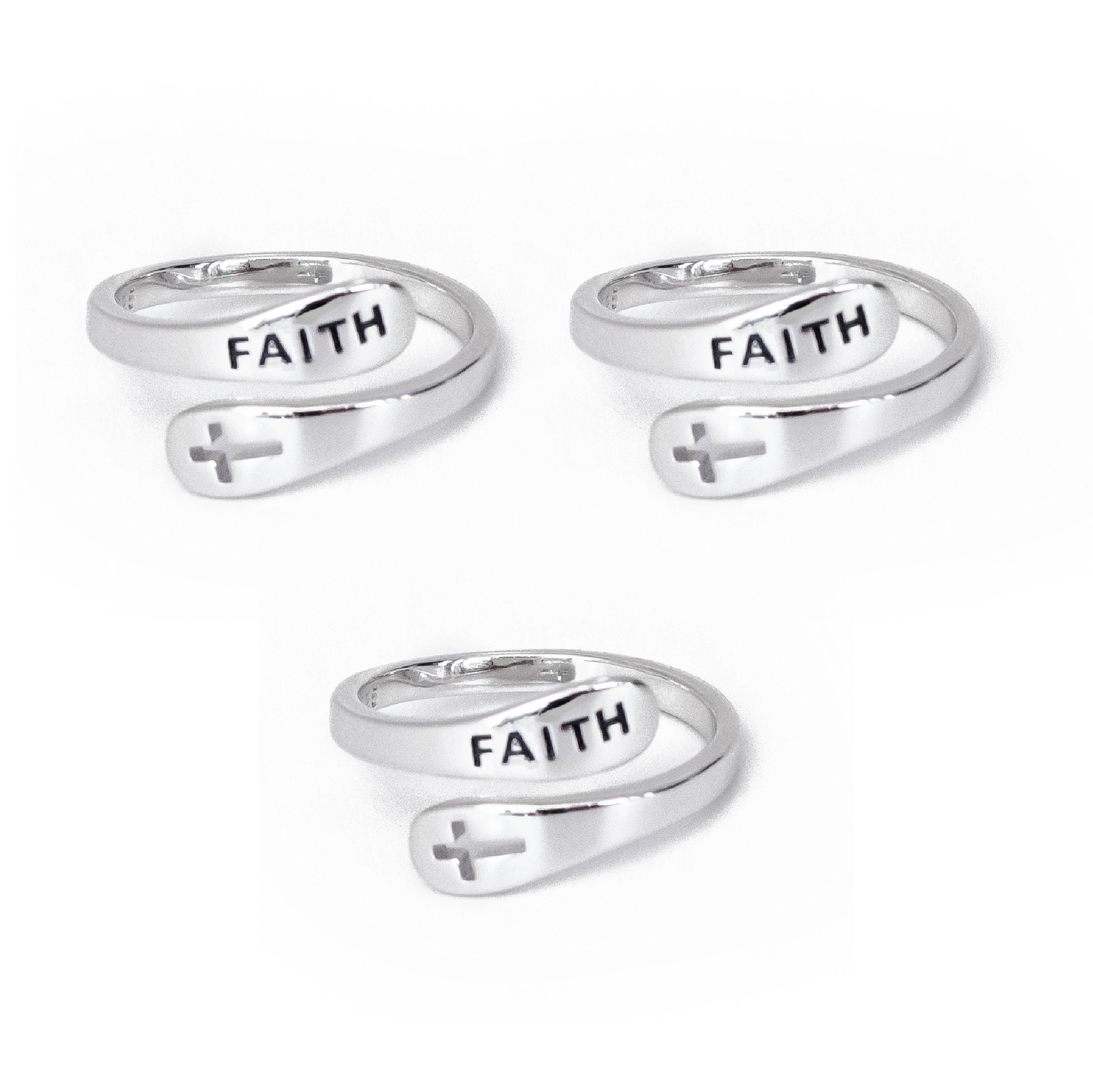 FaithAura™ - Cross Ring
