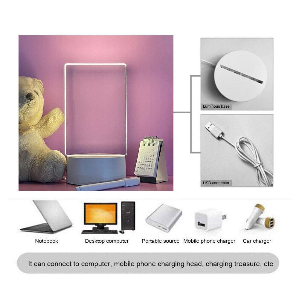 GlowNote™ - LED Message Lamp