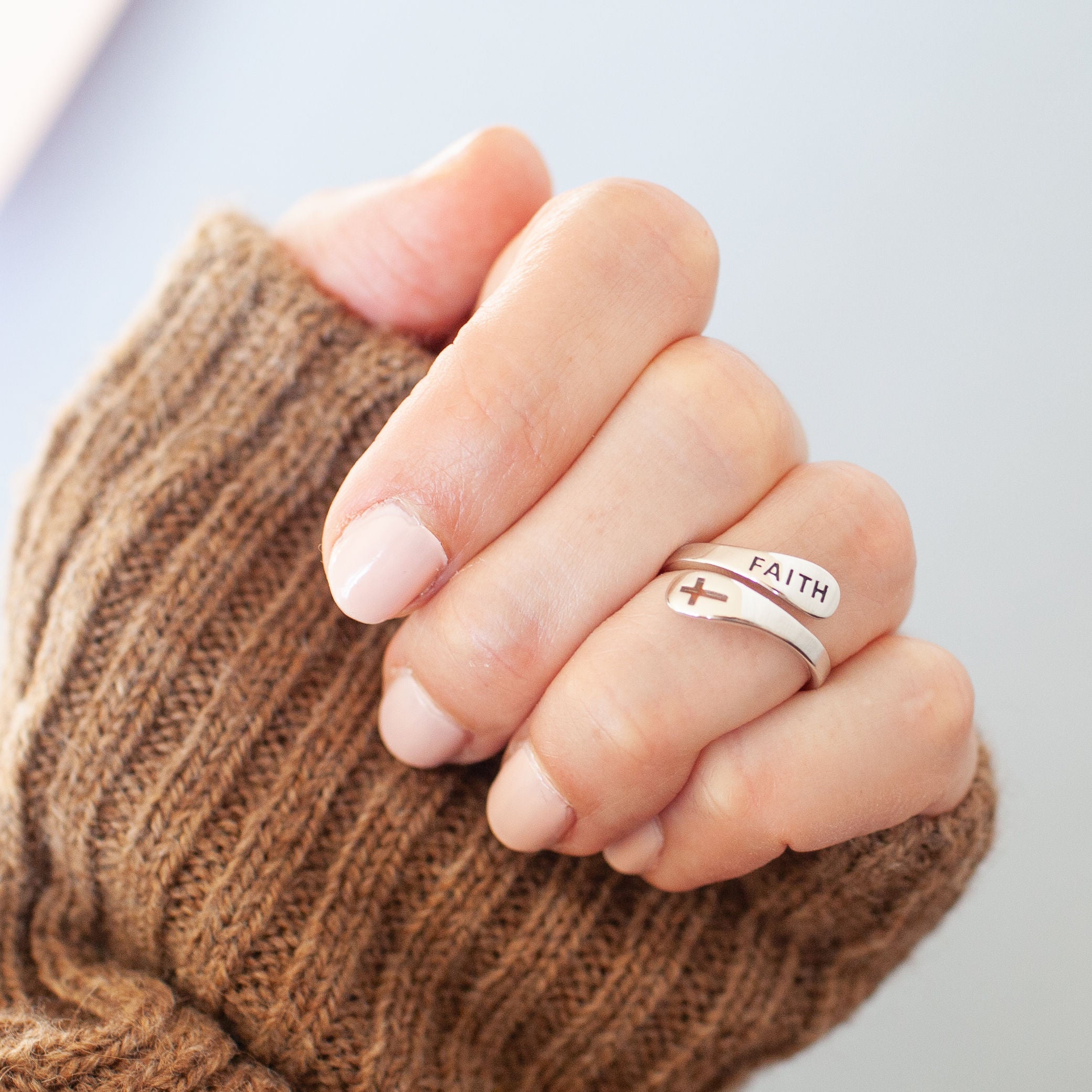 FaithAura™ - Cross Ring