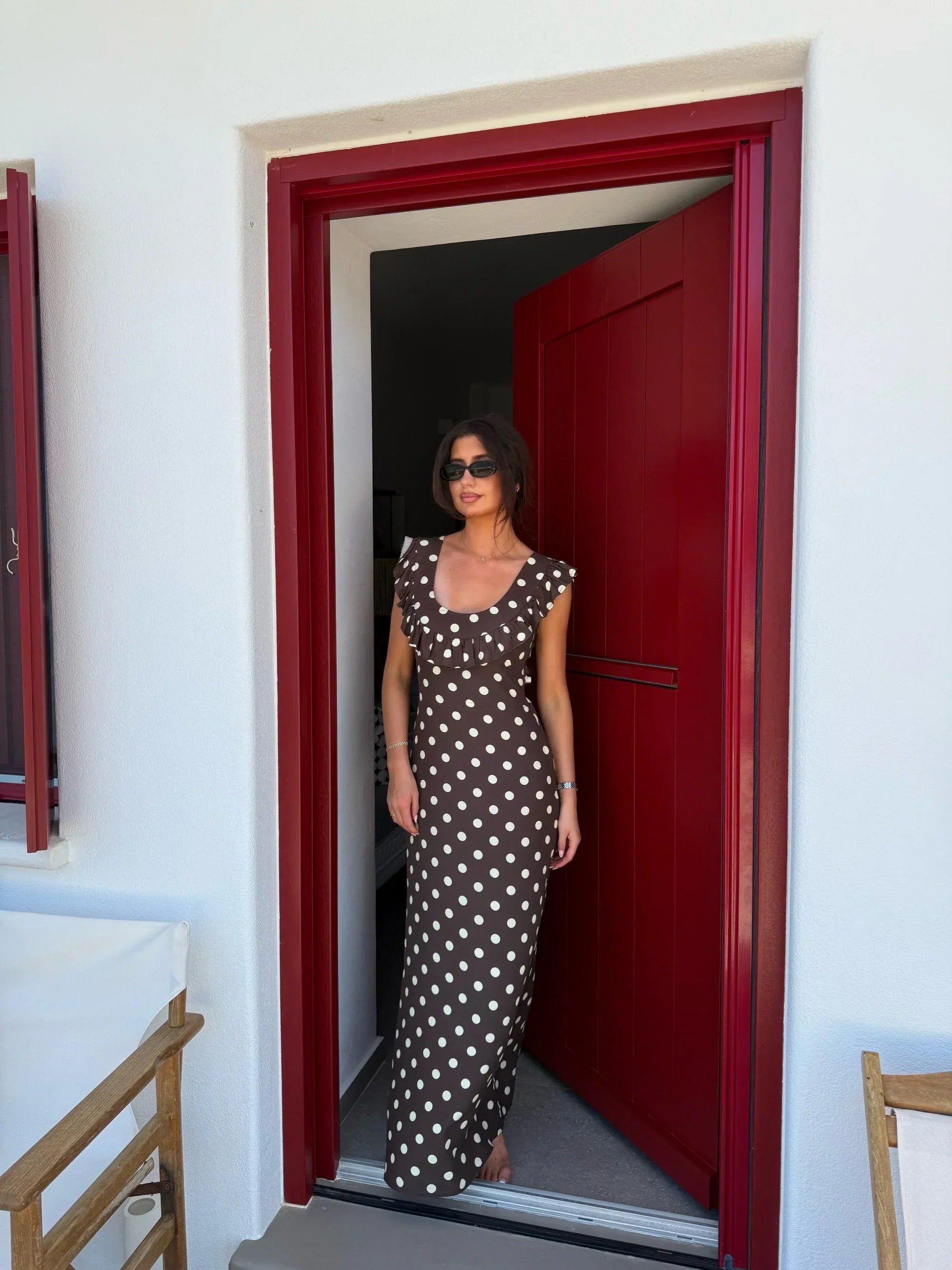 Luna's Polka Dot Dream Dress