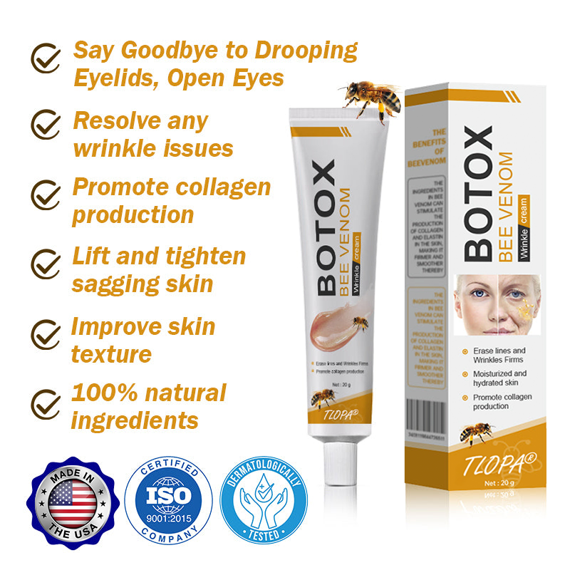 The (VIRAL) Bee Venom Wrinkle Cream
