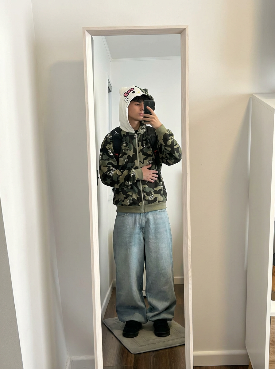 KittyCamo™ Zip Hoodie