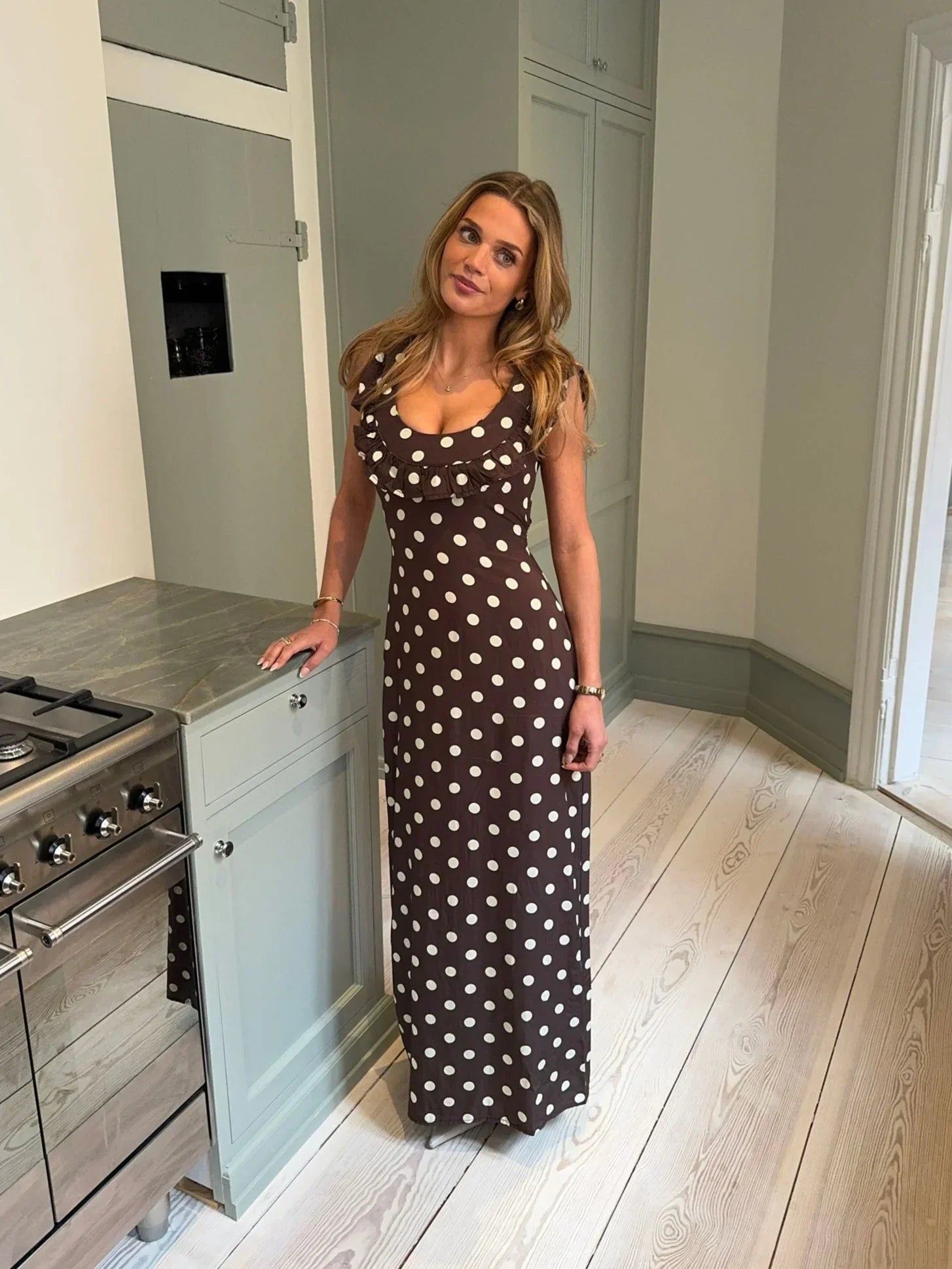 Luna's Polka Dot Dream Dress